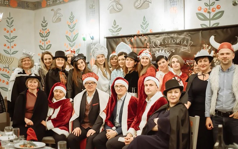 Тимбилдинг-активности на корпоративе на Новый год в Sochi