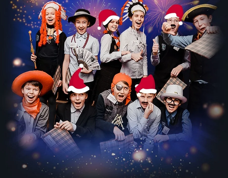 Новый год в школе в Сочи.