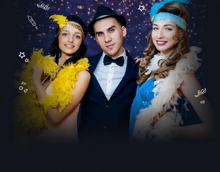 New Year's corporate party in Sochi.